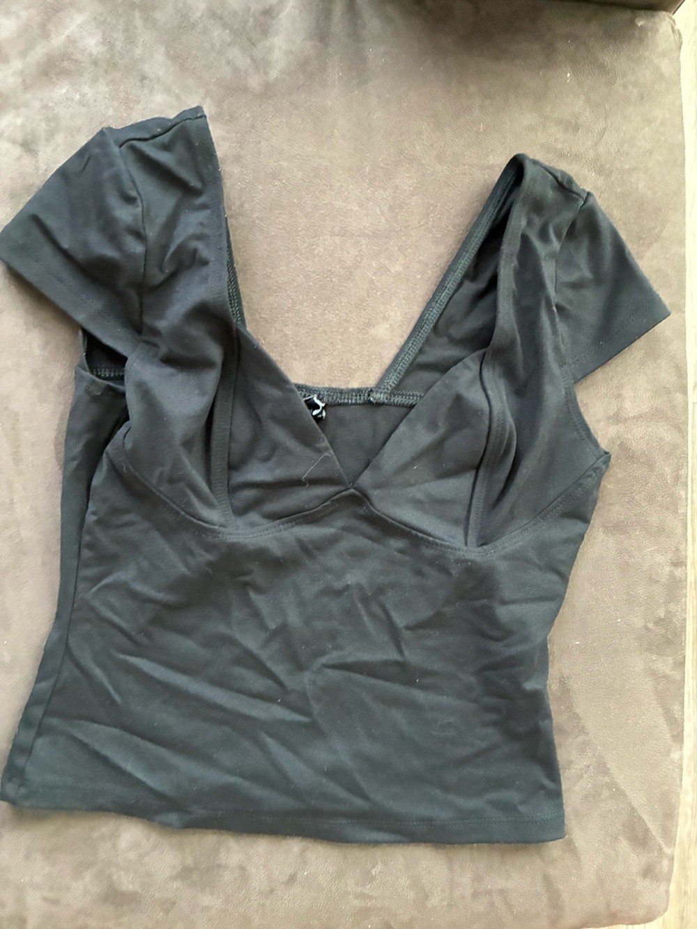 Black Sleeveless Tank Top
